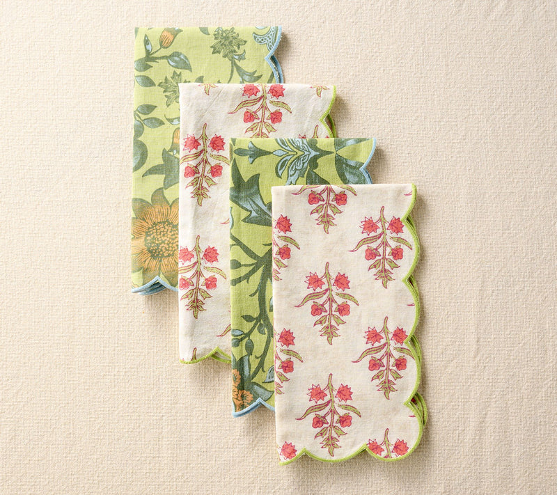 Cozy Cottage by Liz Marie Set of 4 Napkins — Main view