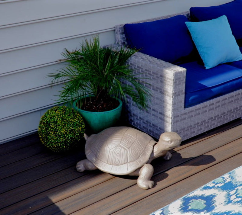26" Oversized Outdoor Lawn Turtle by Kim Gravel — View 4