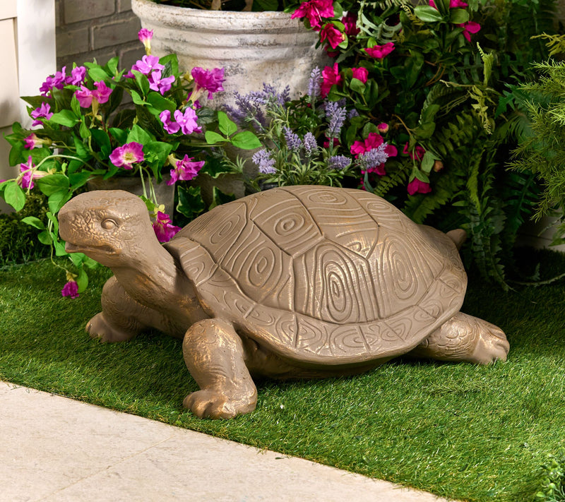 26" Oversized Outdoor Lawn Turtle by Kim Gravel — View 8