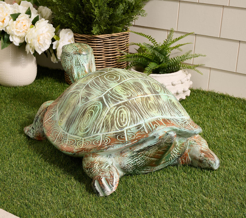 26" Oversized Outdoor Lawn Turtle by Kim Gravel — View 2