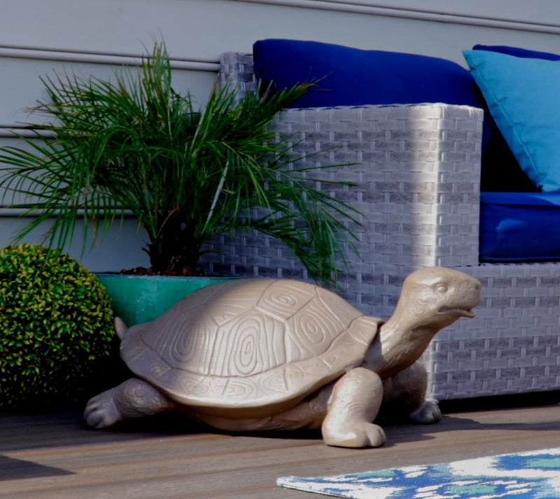 26" Oversized Outdoor Lawn Turtle by Kim Gravel — View 3