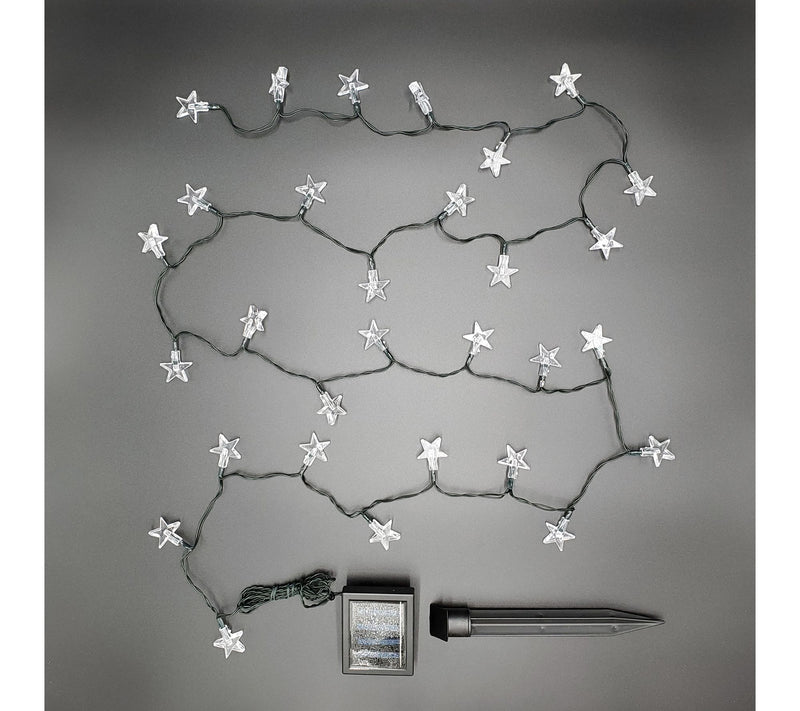 LumaBase Solar Powered Mini String Lights with30 Stars — View 5