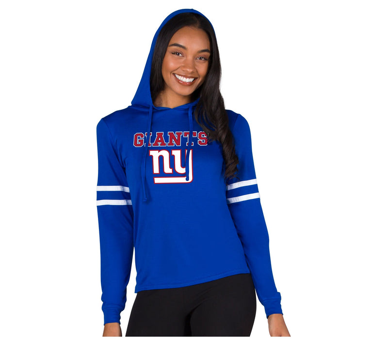 Concepts Sport Marathon NFL Ladies Long SleeveHoodie — Main view