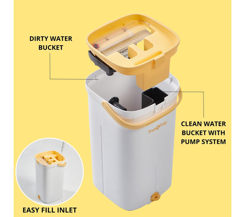 True & Tidy TrueClean Mop & Bucket Pump System — View 2