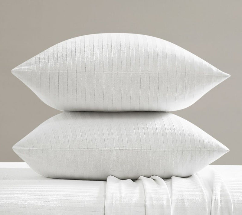 Royal Velvet Signature Dobby Stripe 4 Piece King Sheet Set — View 6