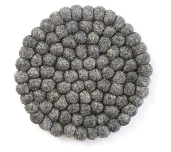 Global Crafts Handcrafted Felt Trivet & CoasterSet — View 3