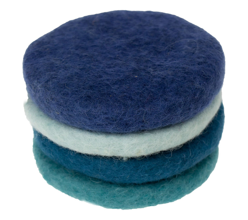 Global Crafts Felt Macaroon Trivet & Coaster Gift Set — View 2