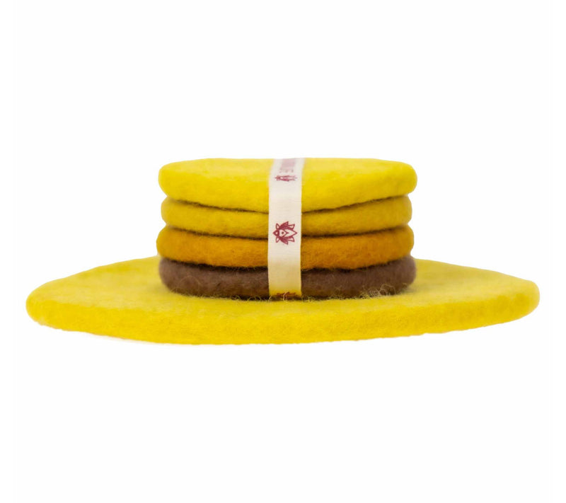 Global Crafts Felt Macaroon Trivet & Coaster Gift Set — View 14