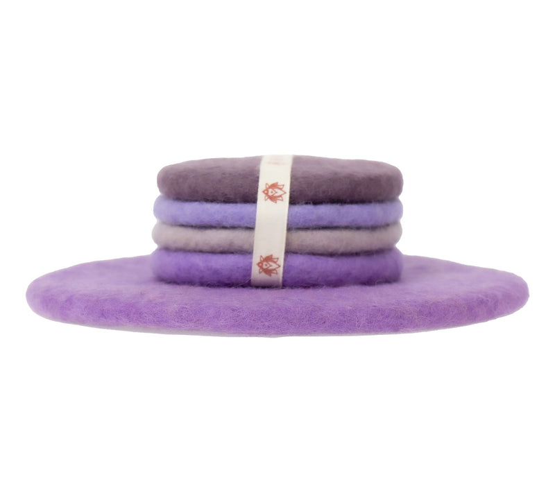 Global Crafts Felt Macaroon Trivet & Coaster Gift Set — View 18