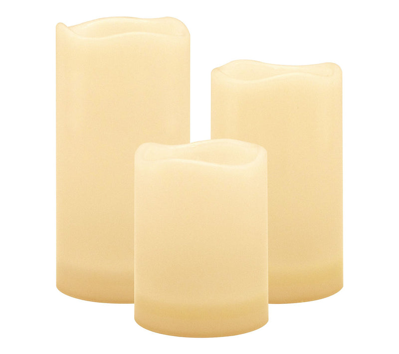 LumaBase Solar Powered Candles- Set of 3 — View 6
