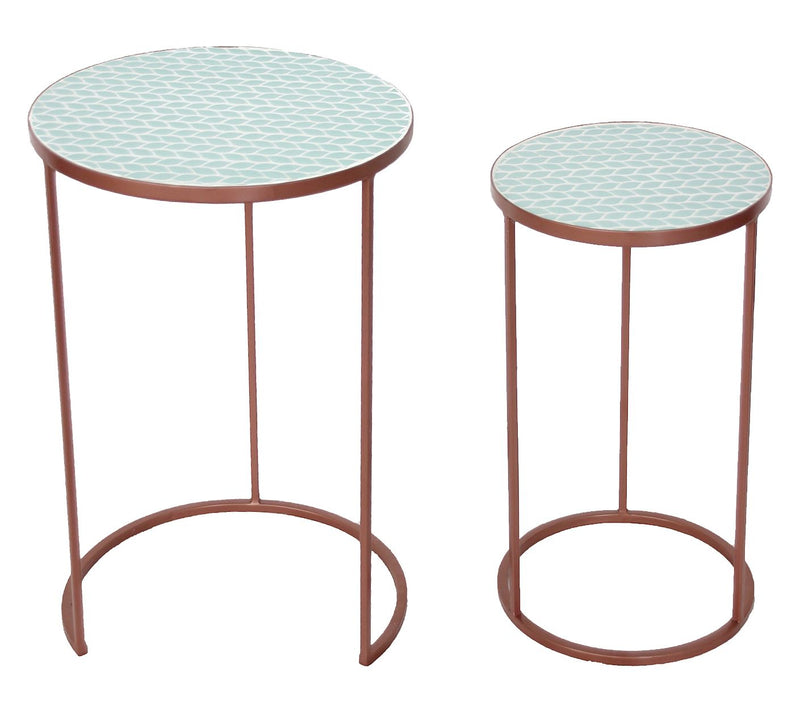 Temp-tations Seasonal Set of 2 Nesting End Tables — Main view