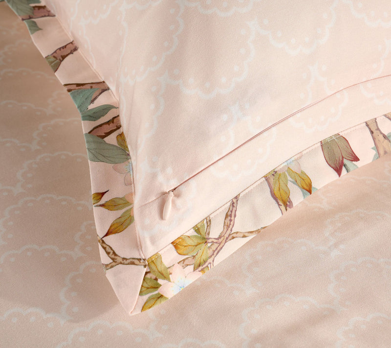 Mrs. H by Dee Hilfiger Cotton Sateen Comforter & Sham Set - QN — View 7