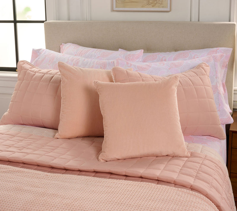 Home Reflections S/2 Ribbed Velvet 18x18 Dec Pillows — View 16