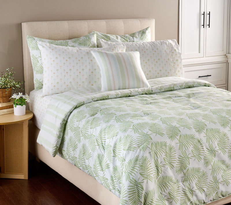 Home Reflections Coastal 8pc King Bedding Set — View 4