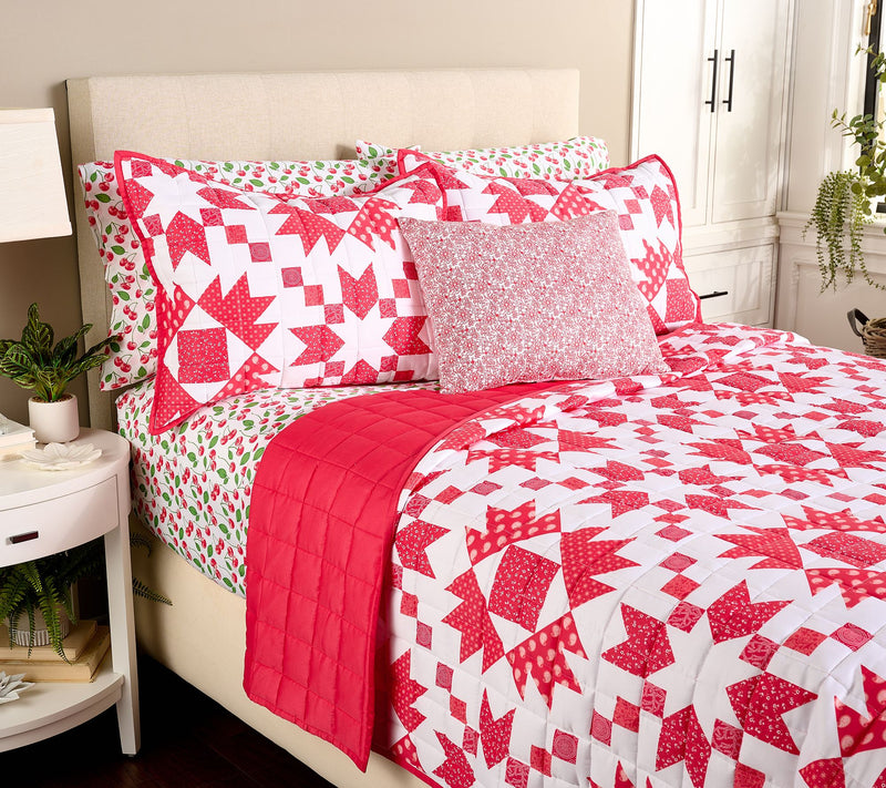 Martha Stewart 3-Piece Coverlet and Sham Set King — View 5