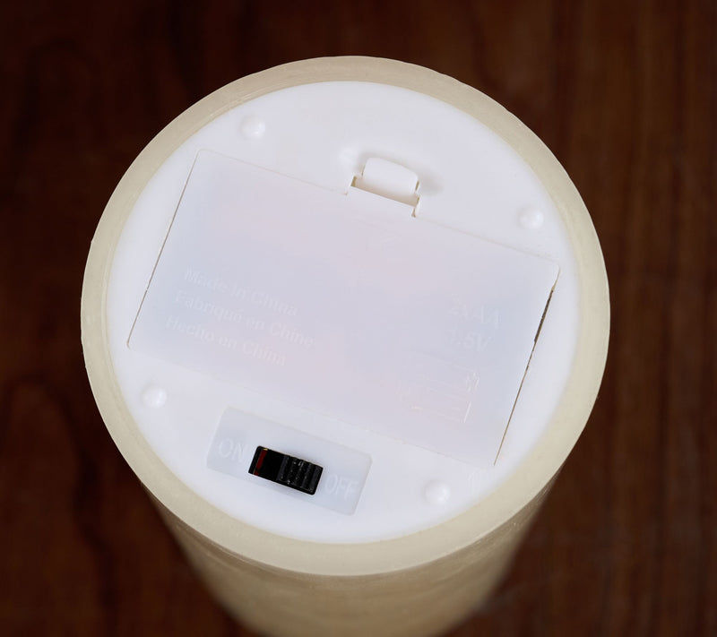 Home Reflections 16" Flameless Bamboo Lantern — View 3