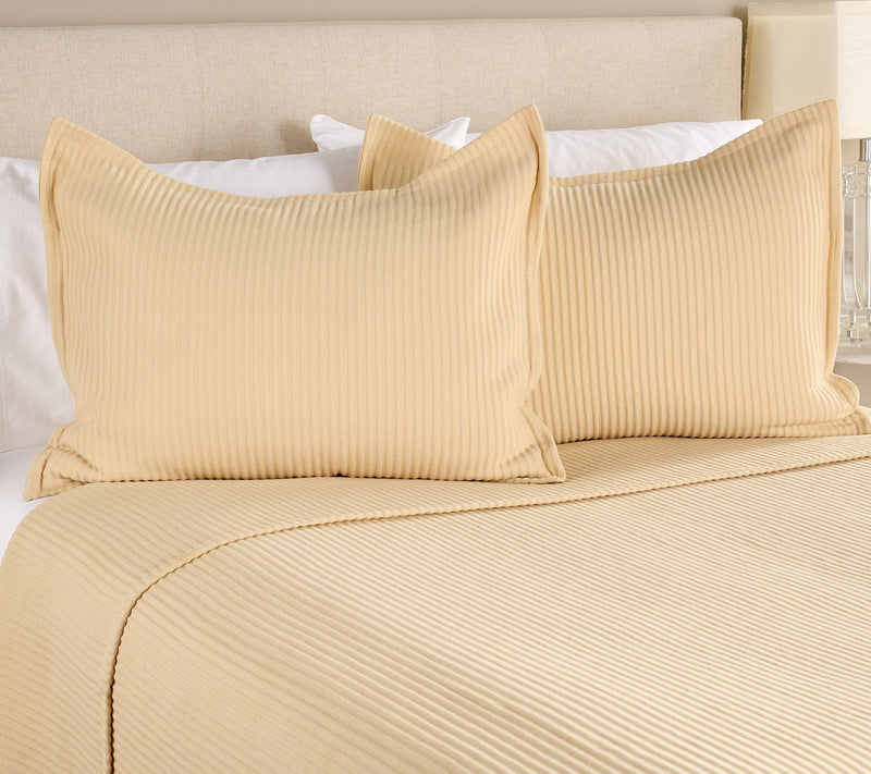 Hotel du Cobb Cotton Jacquard Coverlet and Sham Set - Queen — View 7