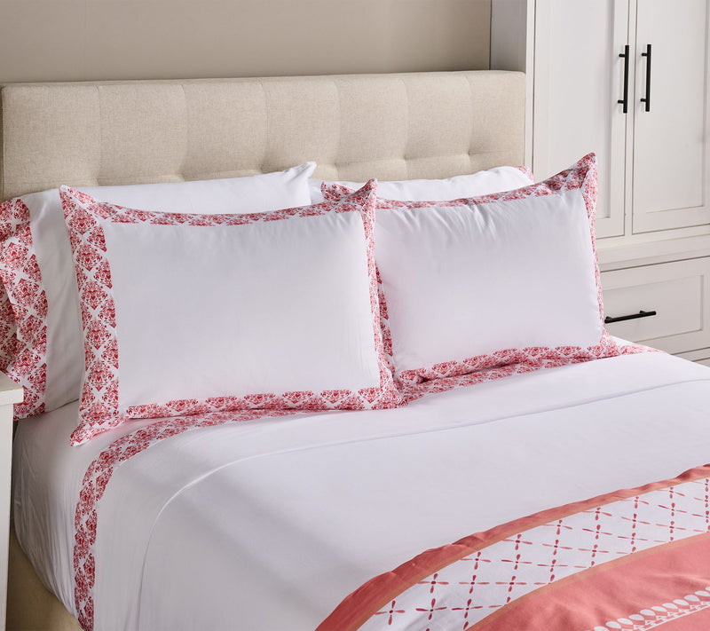 Hotel du Cobb Set of 2 Decorative Border Pillowcases — View 8
