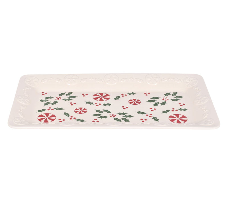 Temp-tations Seasonal 16" Platter with Embossed Rim — Main view