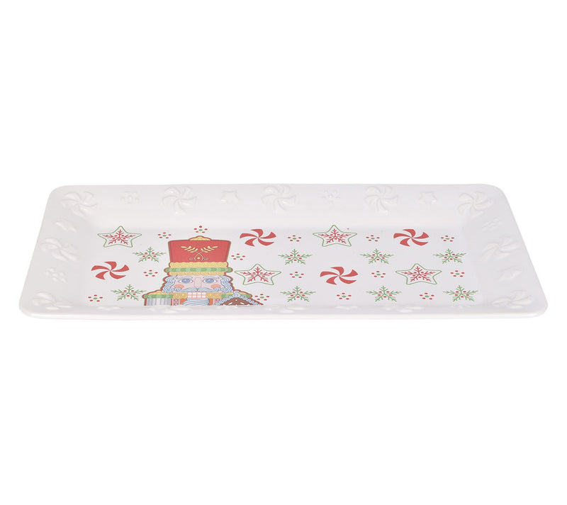 Temp-tations Seasonal 16" Platter with Embossed Rim — View 5