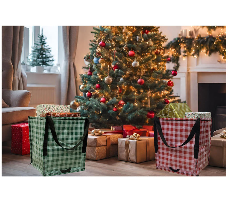 DuraSack Set of (2) Holiday 22-gal Heavy Duty Home & Yard Tote — View 3