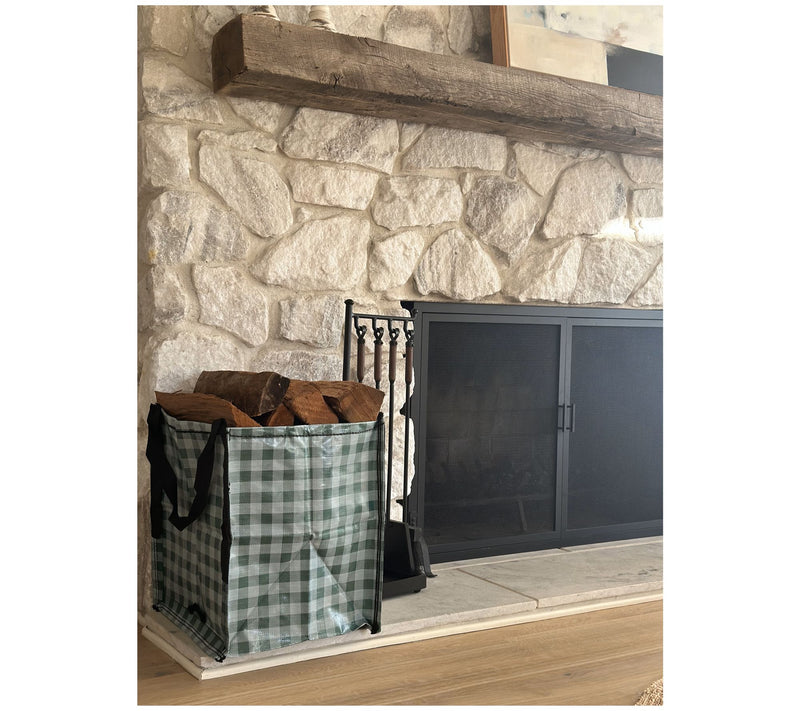 DuraSack Gingham 22-gallon Heavy Duty Home & Yard Tote — View 4