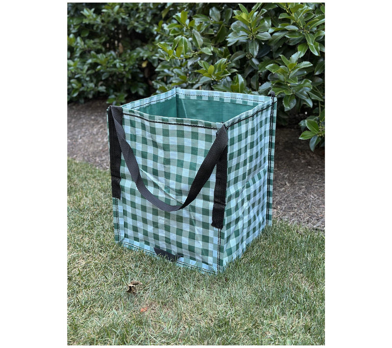 DuraSack Gingham 22-gallon Heavy Duty Home & Yard Tote — View 2
