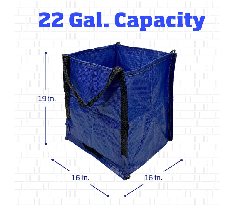 DuraSack Set of (4) 22-Gallon Heavy Duty Home &Yard Totes — View 7