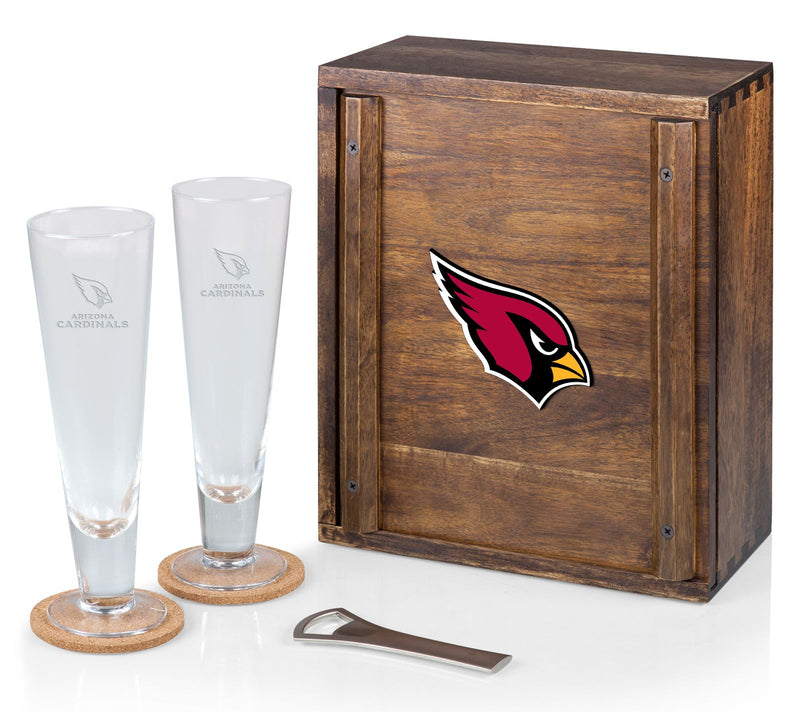 Legacy NFL Acacia Wood Pilsner Beer Glass Giftet — Main view