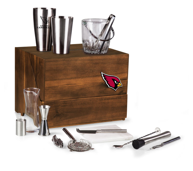 Legacy NFL Madison Acacia Wood Tabletop Bar Set — Main view