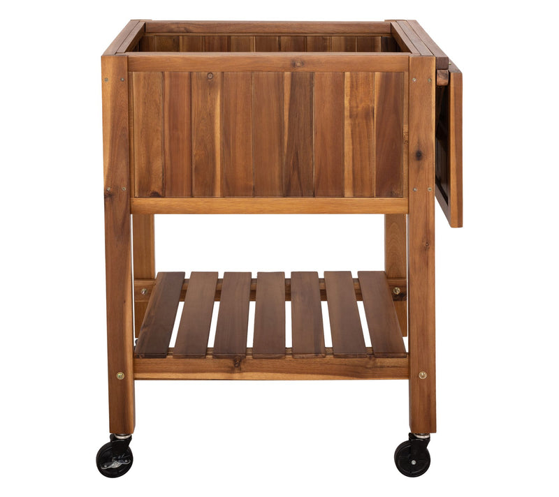 Seville Classics Acacia Wood Raised Garden Bed Planter — View 3