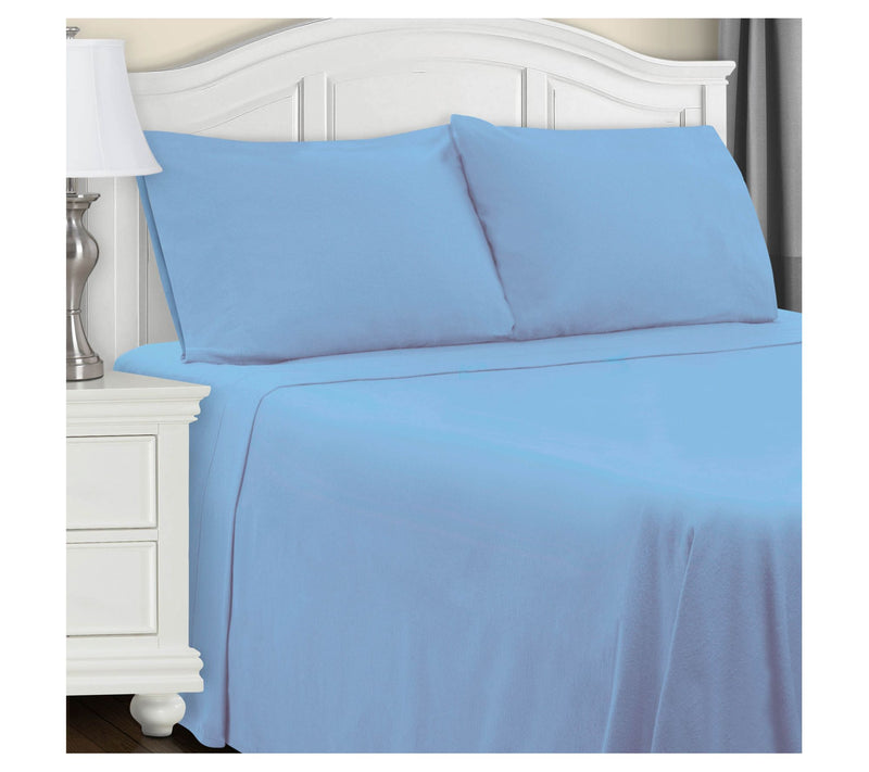Superior Solid Flannel Cotton Deep Pocket SheetSet, Twin — View 6