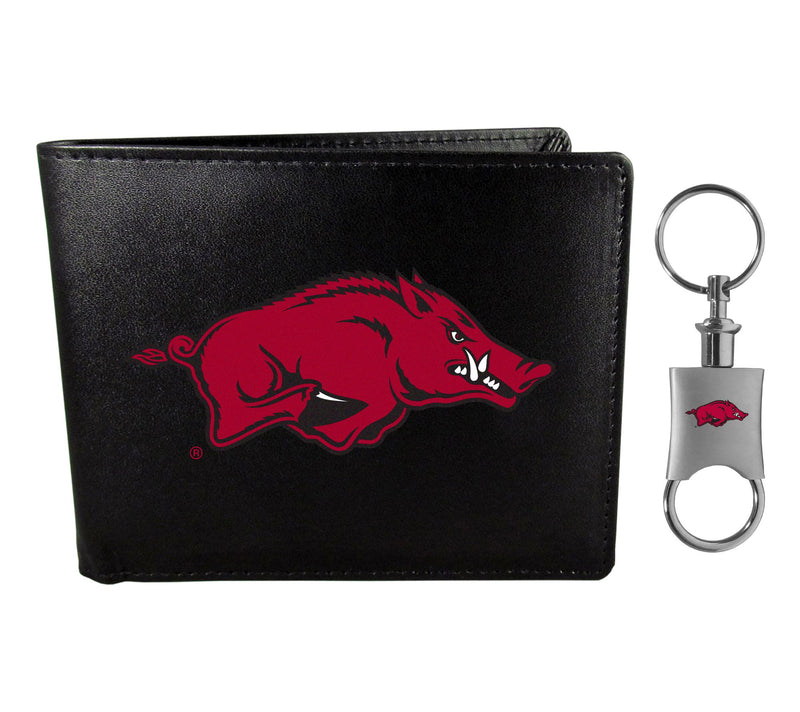 Siskiyou Sports NCAA Leather Bi-Fold & Valet Key Chain — Main view