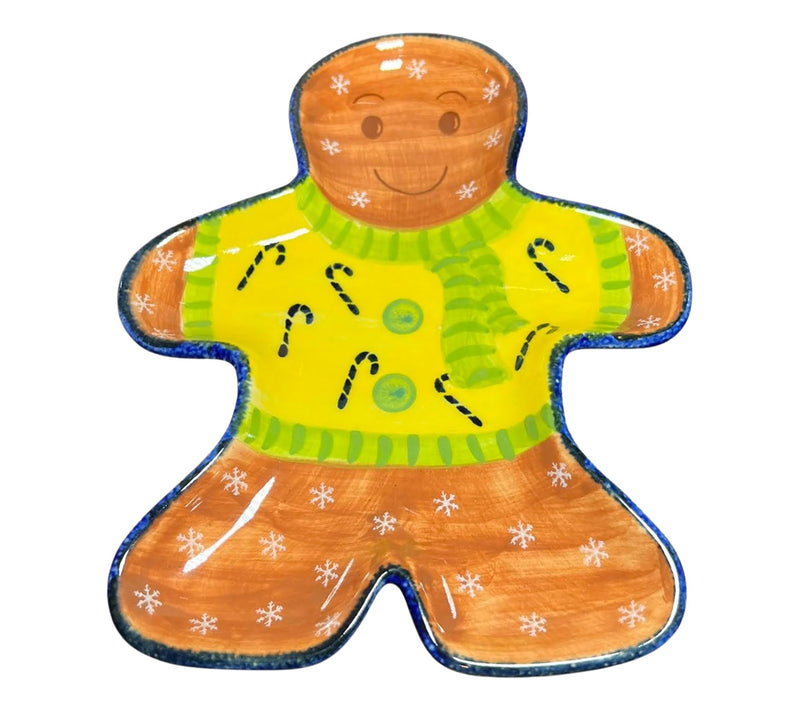 Lidia's Polish Pottery Medium Gingerbread Platter — View 9