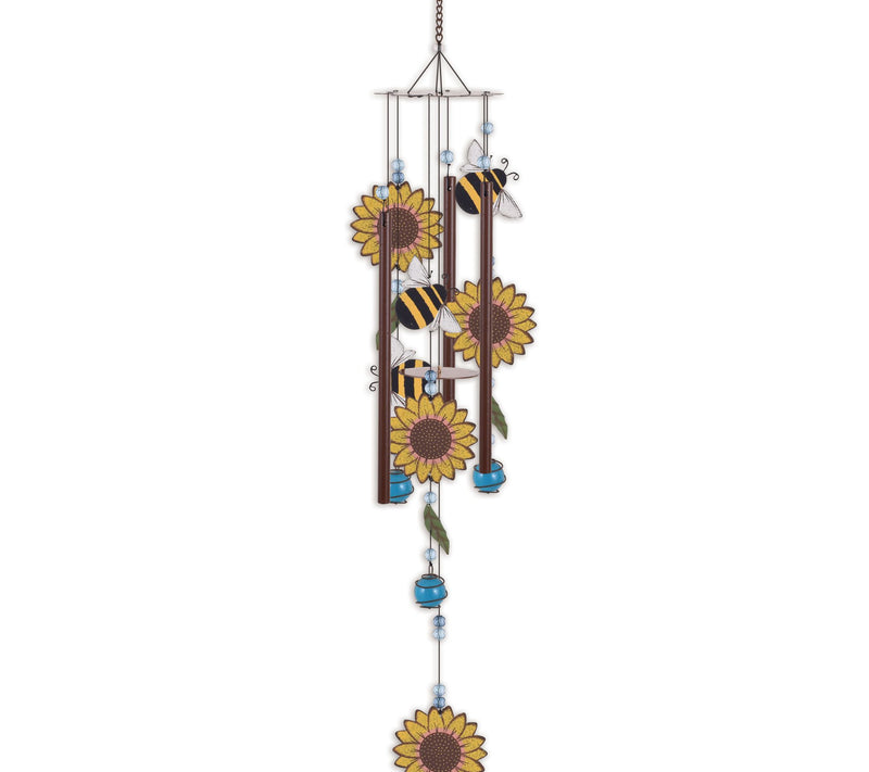 Sunset Vista Designs Wind Chimes with Bees or Ladybugs — Main view