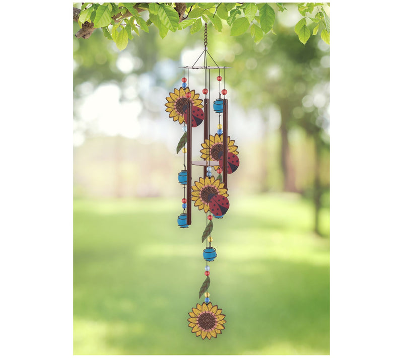 Sunset Vista Designs Wind Chimes with Bees or Ladybugs — View 7