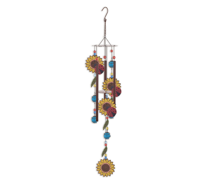 Sunset Vista Designs Wind Chimes with Bees or Ladybugs — View 3