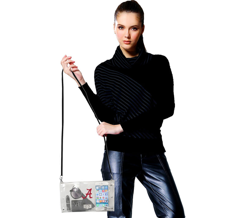 Littlearth NCAA Clear Envelope Purse — View 2