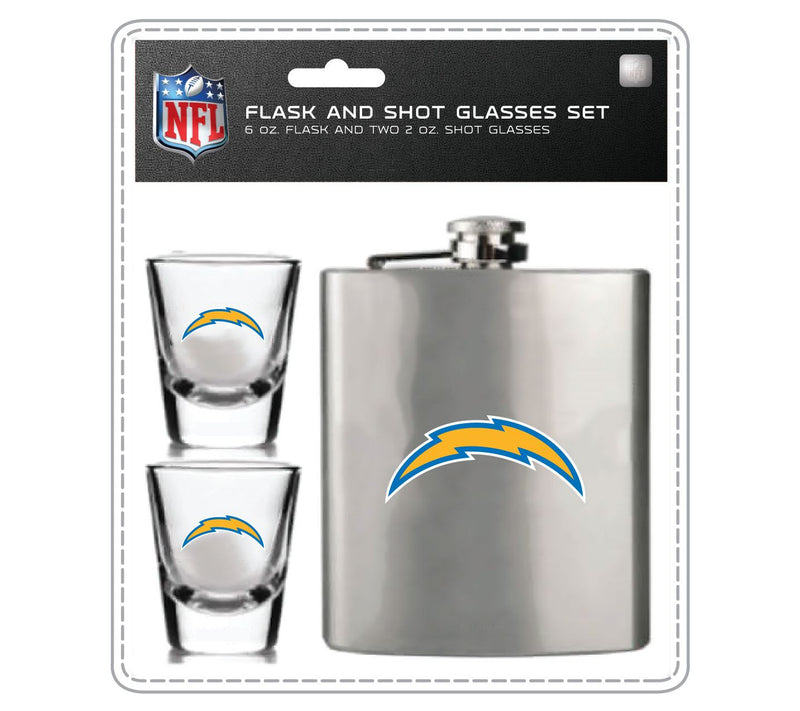 Mojo Licensing NFL Flask Set - 1 Flask and 2 Shot Glasses — View 51