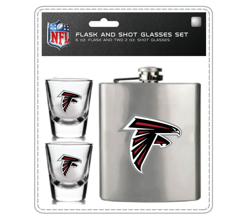 Mojo Licensing NFL Flask Set - 1 Flask and 2 Shot Glasses — View 53