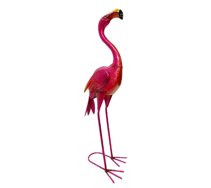 Santa's Workshop 23" Iron Dark Pink Flamingo — View 4