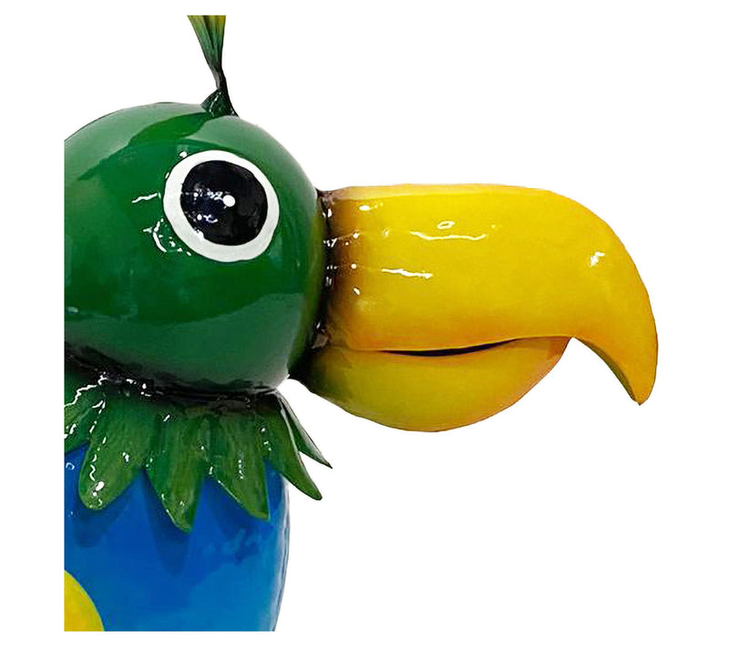 Santa's Workshop 17" Iron Porch Blue Bird — View 6