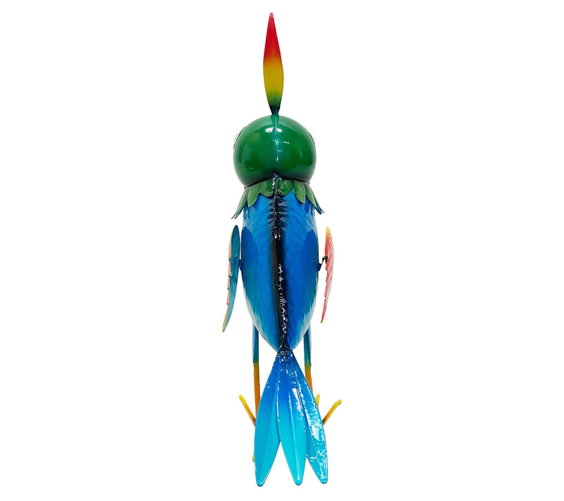 Santa's Workshop 17" Iron Porch Blue Bird — View 5