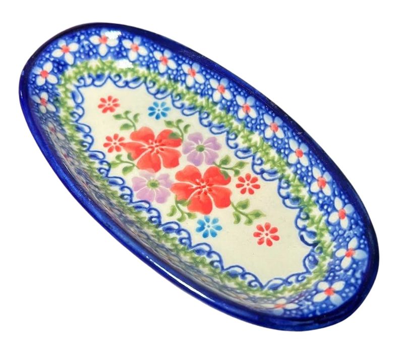 Lidia's Polish Pottery Mini Olive Dish — View 9