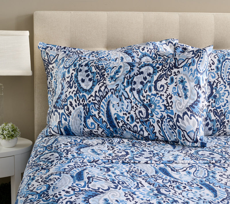 Rayon Made From Bamboo Blend Stay Tuck Sheet Set by Kim Gravel — View 14