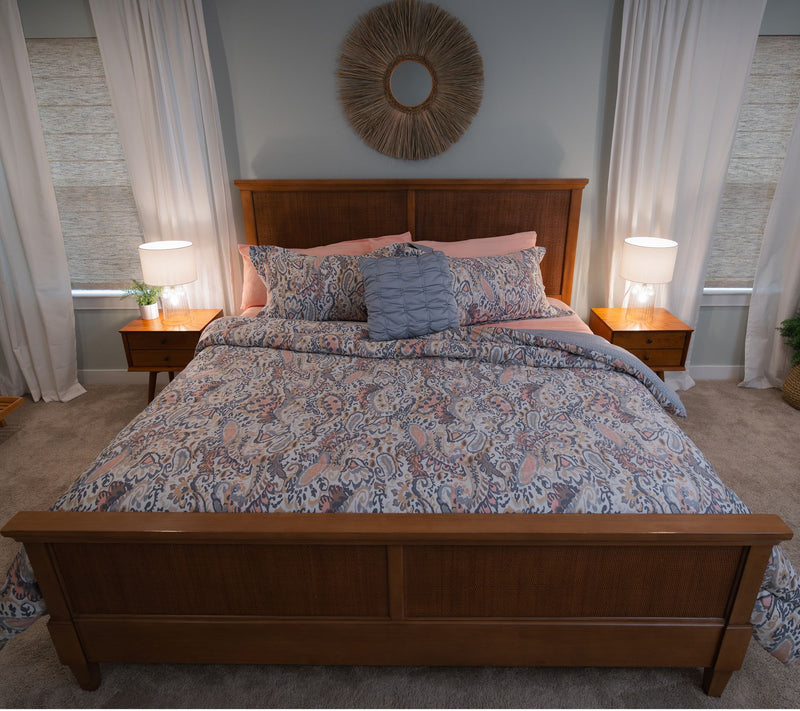Cotton Paisley Reversible Comforter Set - Twin by Kim Gravel — View 11