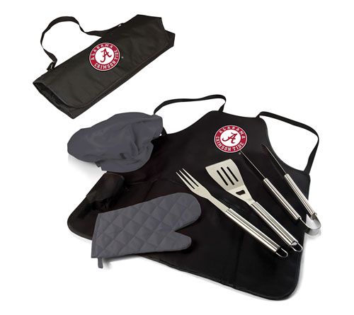 Oniva NCAA BBQ Apron Tote Pro Grill Set — View 38