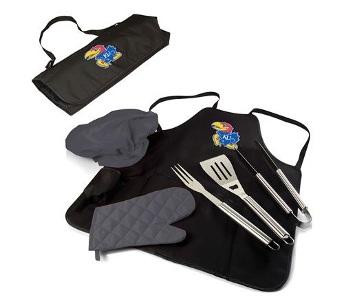 Oniva NCAA BBQ Apron Tote Pro Grill Set — View 58