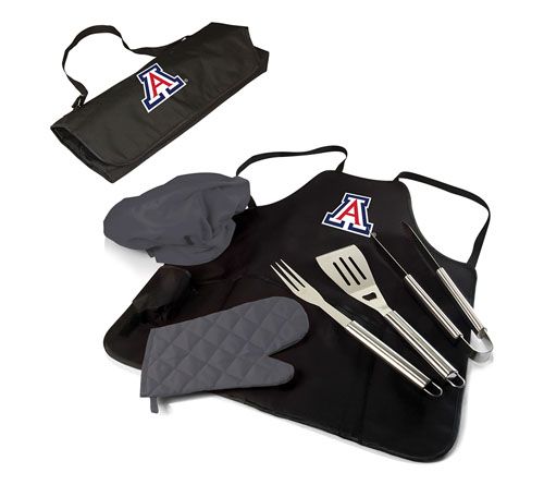Oniva NCAA BBQ Apron Tote Pro Grill Set — View 130