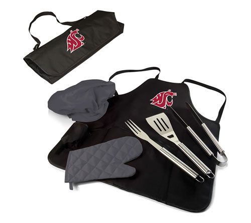 Oniva NCAA BBQ Apron Tote Pro Grill Set — View 128